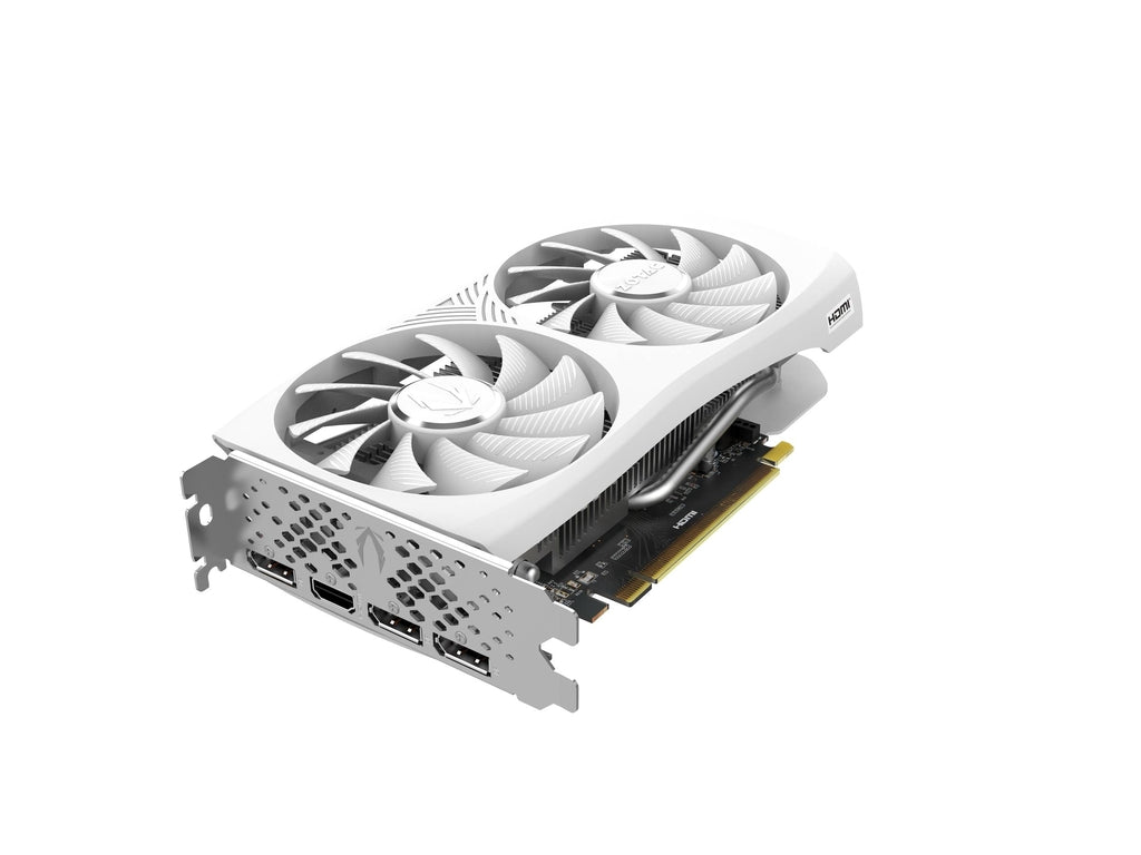 ZOTAC RTX 4060 TWIN EDGE OC WHITE 8GB GDDR6 GRAPHICS CARD-GRAPHICS CARD-Makotek Computers