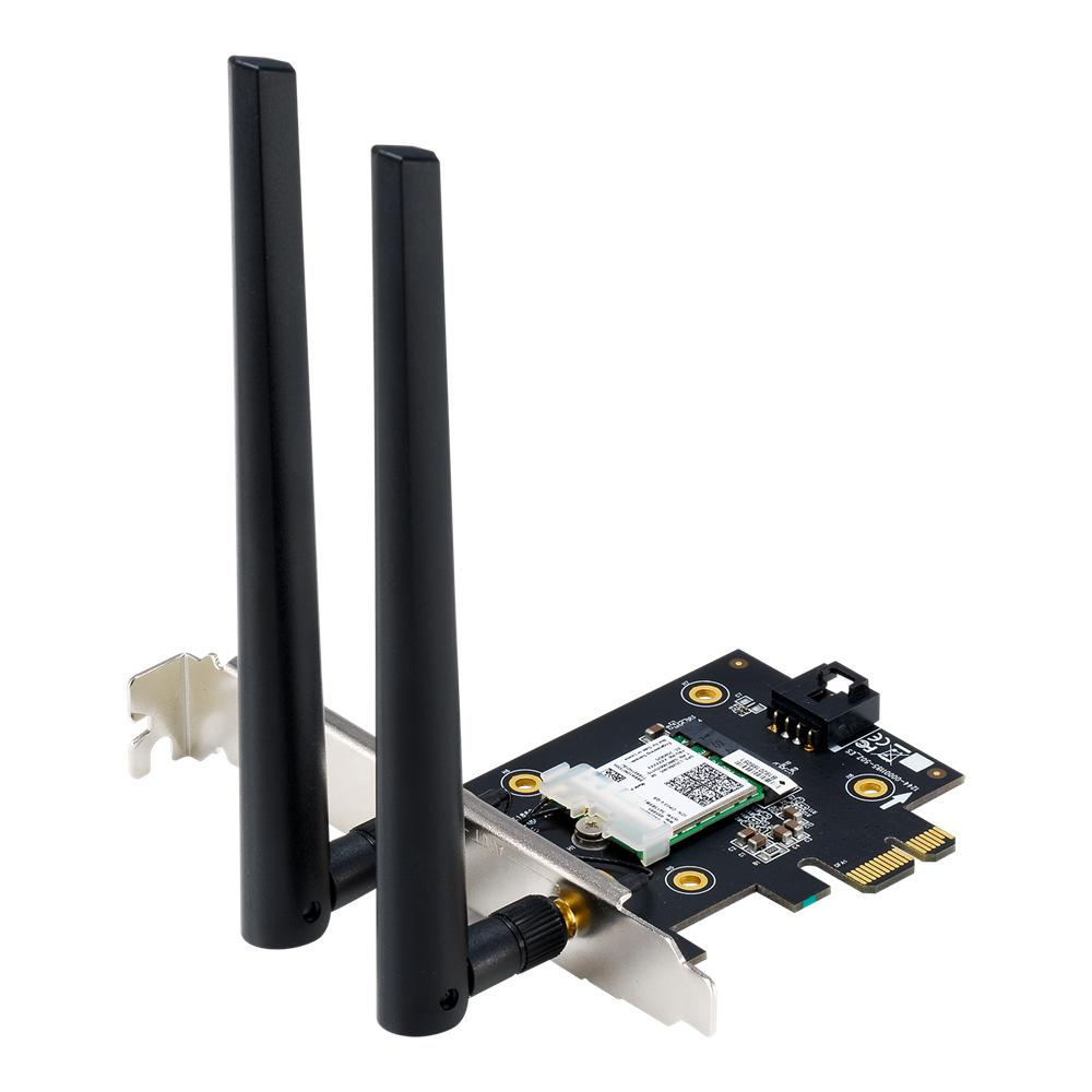 ASUS PCIE PCE-AX3000 BT 5.0 + AX5000 WIRELESS DUAL BAND ADAPTER-ADAPTER-Makotek Computers