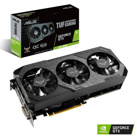 ASUS TUF GAMING GTX 1660 SUPER X3 OC 6GB TUF 3-GTX1660S-O6G-GAMING GRAPHIC CARD-Makotek Computers