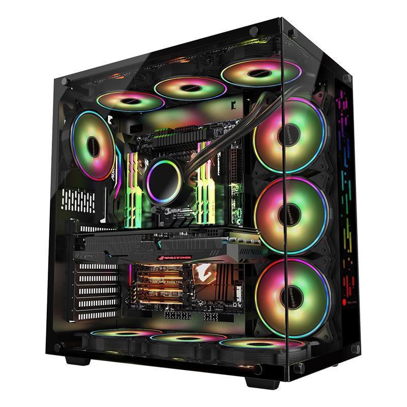 COOLMAN ROBIN 2 BLACK GAMING CASE-PC CASE-Makotek Computers