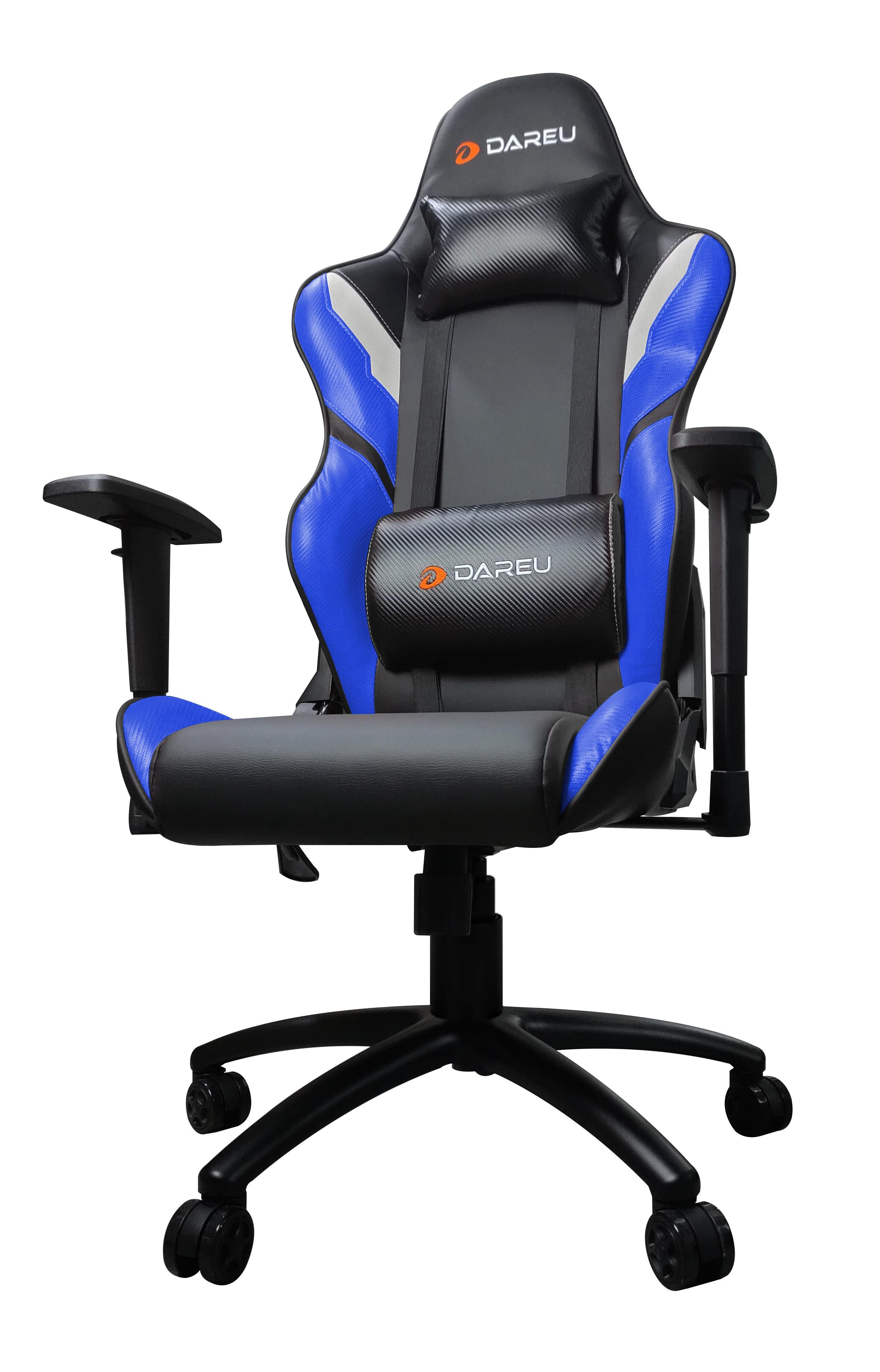 DAREU COMBAT 1801-1 BLUE GAMING CHAIR – Makotek Computer Sales Inc