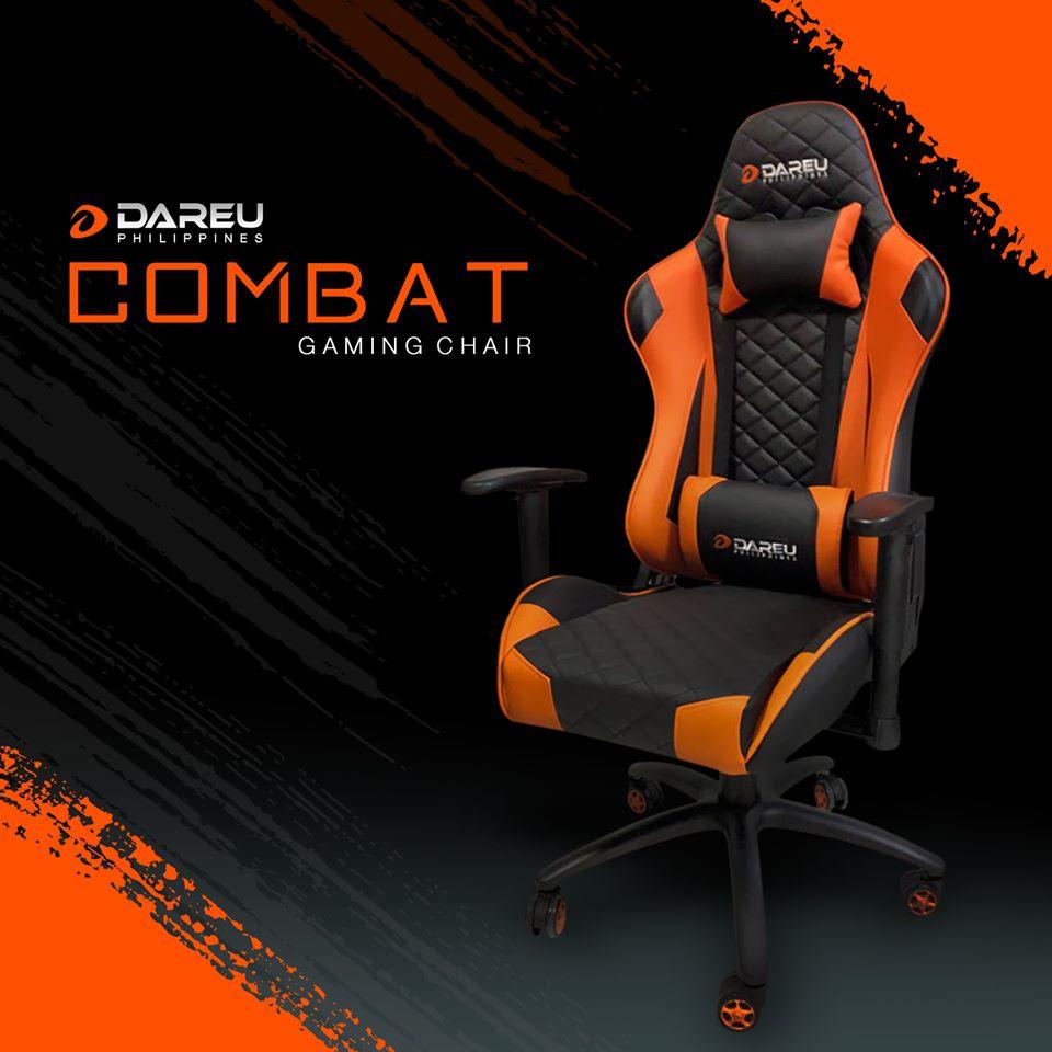 DAREU COMBAT GAMING CHAIR V.1-CHAIR-Makotek Computers