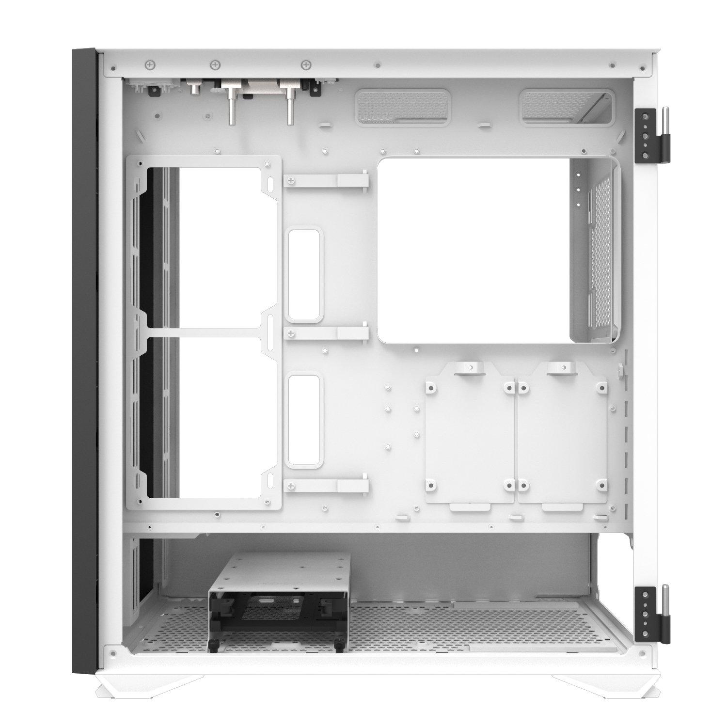 DARKFLASH DLX 21 WHITE GAMING CASE-PC CASE-Makotek Computers