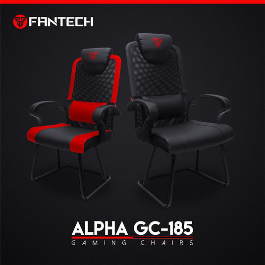 FANTECH ALPHA GC185 GAMING (BLACK) CHAIR-CHAIR-Makotek Computers