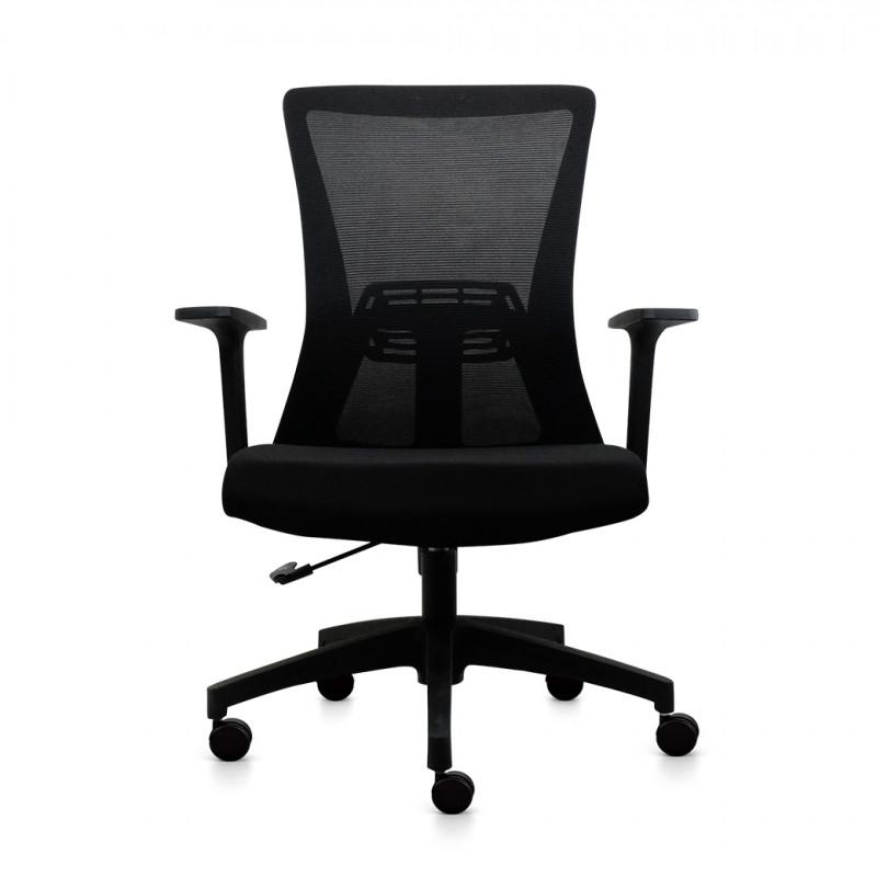 FANTECH OC-B258 OFFICE BLACK CHAIR-CHAIR-Makotek Computers