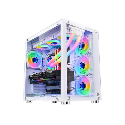 INPLAY SEAVIEW PALACE PLUS-WHITE PC CASE – Makotek Computer Sales Inc