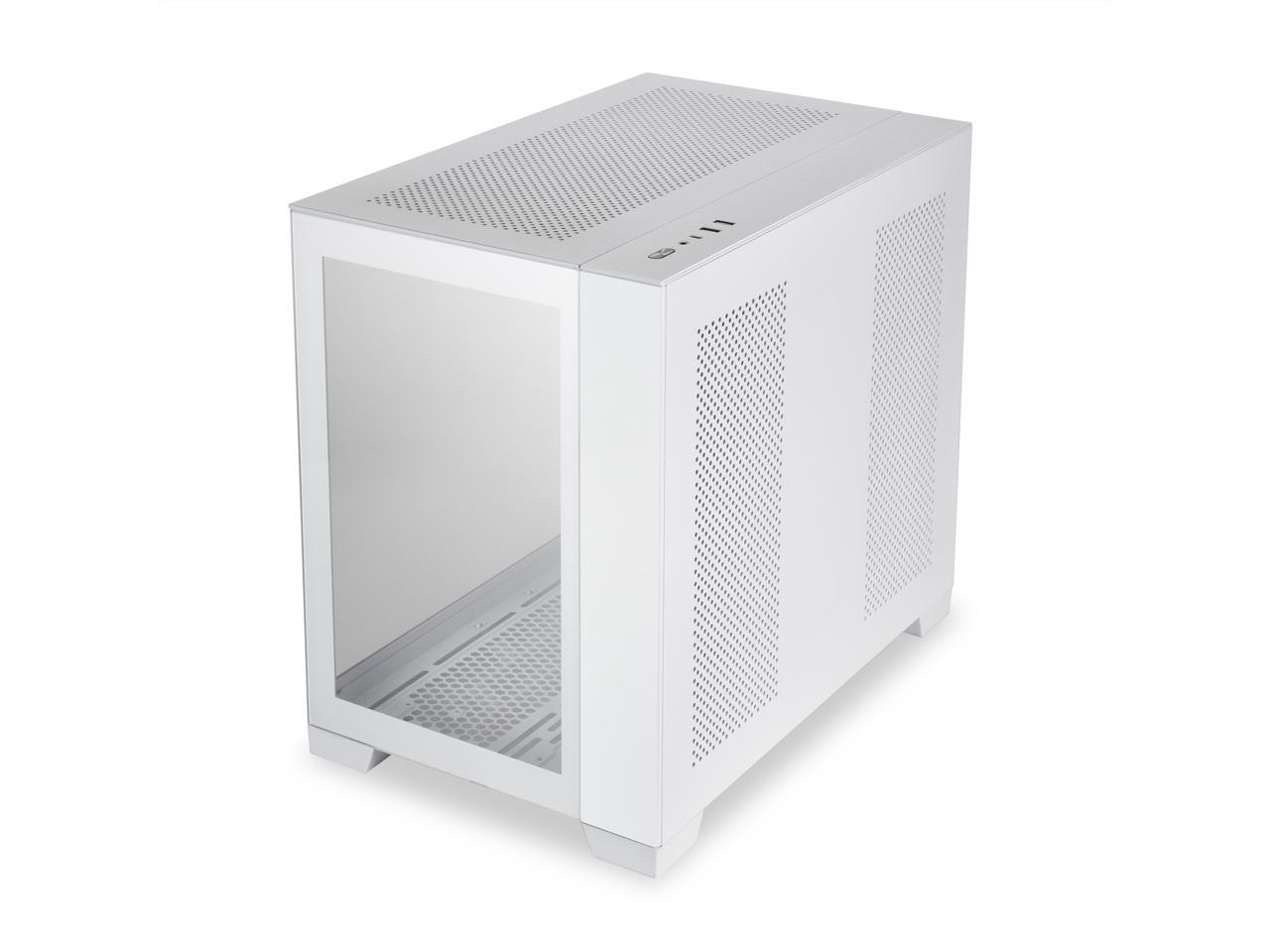 LIAN LI O11 DYNAMIC MINI SNOW WHITE GAMING CASE-PC CASE-Makotek Computers