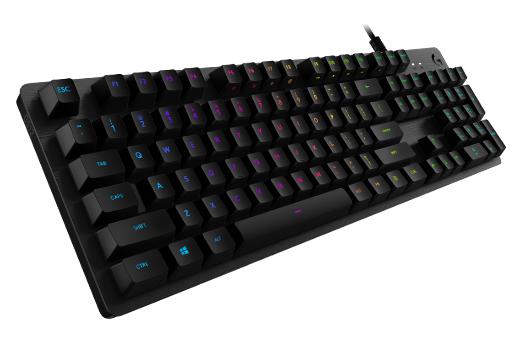 LOGITECH G512 CARBON RGB MECHANICAL GAMING GX BLUE SWITCHES KEYBOARD-KEYBOARD-Makotek Computers