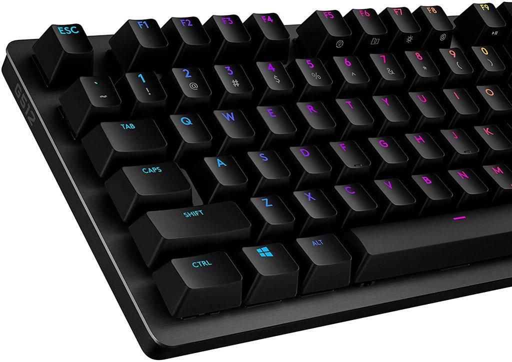 LOGITECH G512 CARBON RGB MECHANICAL GAMING GX BLUE SWITCHES KEYBOARD-KEYBOARD-Makotek Computers