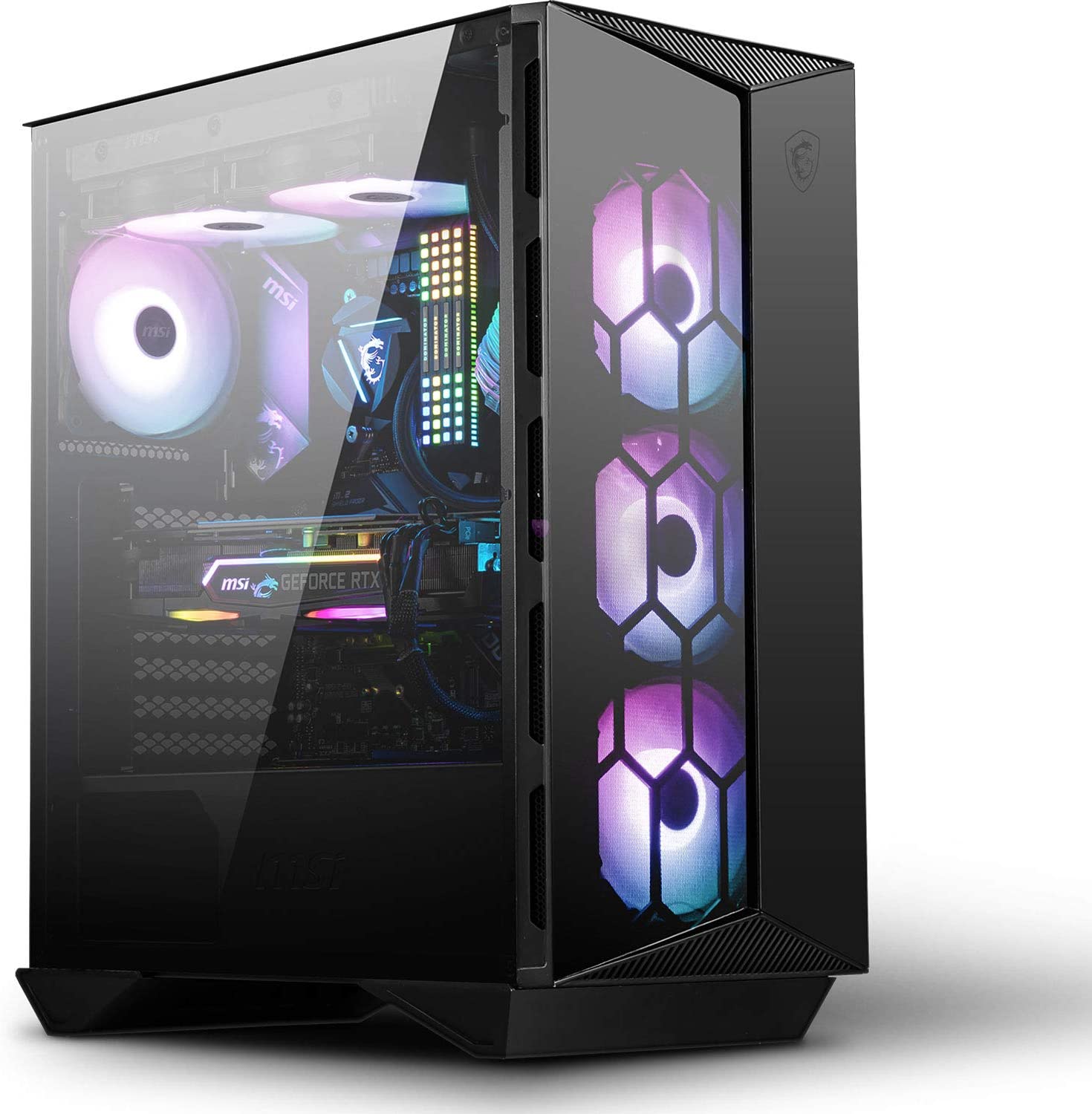 MSI MPG GUNGNIR 110R EVA E-PROJECT BLACK ABS PLASTIC / SPCC STEEL / TE –  Makotek Computer Sales Inc