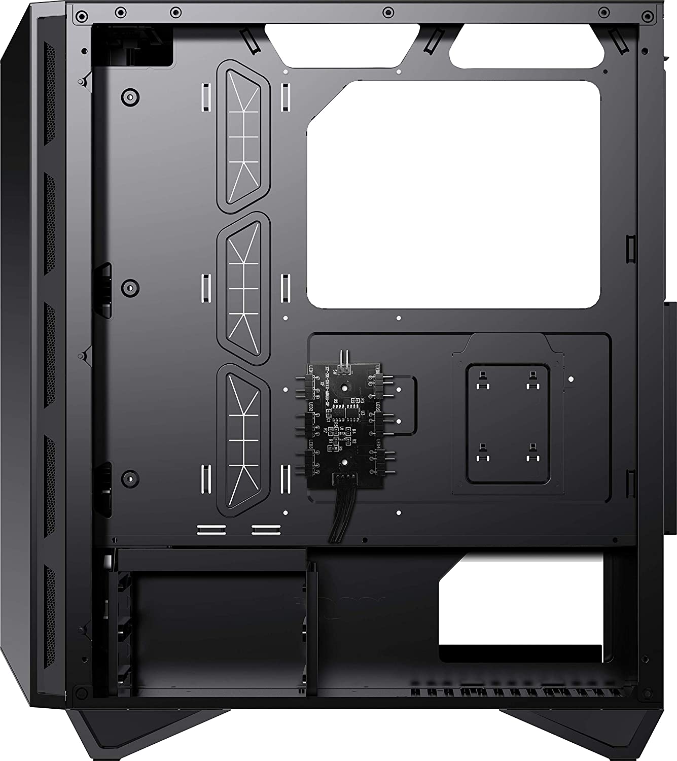 MSI MPG GUNGNIR 110R EVA E-PROJECT BLACK ABS PLASTIC / SPCC STEEL