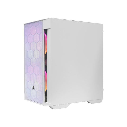 RAKK GALURA ATX GAMING WHITE CASE-PC CASE-Makotek Computers