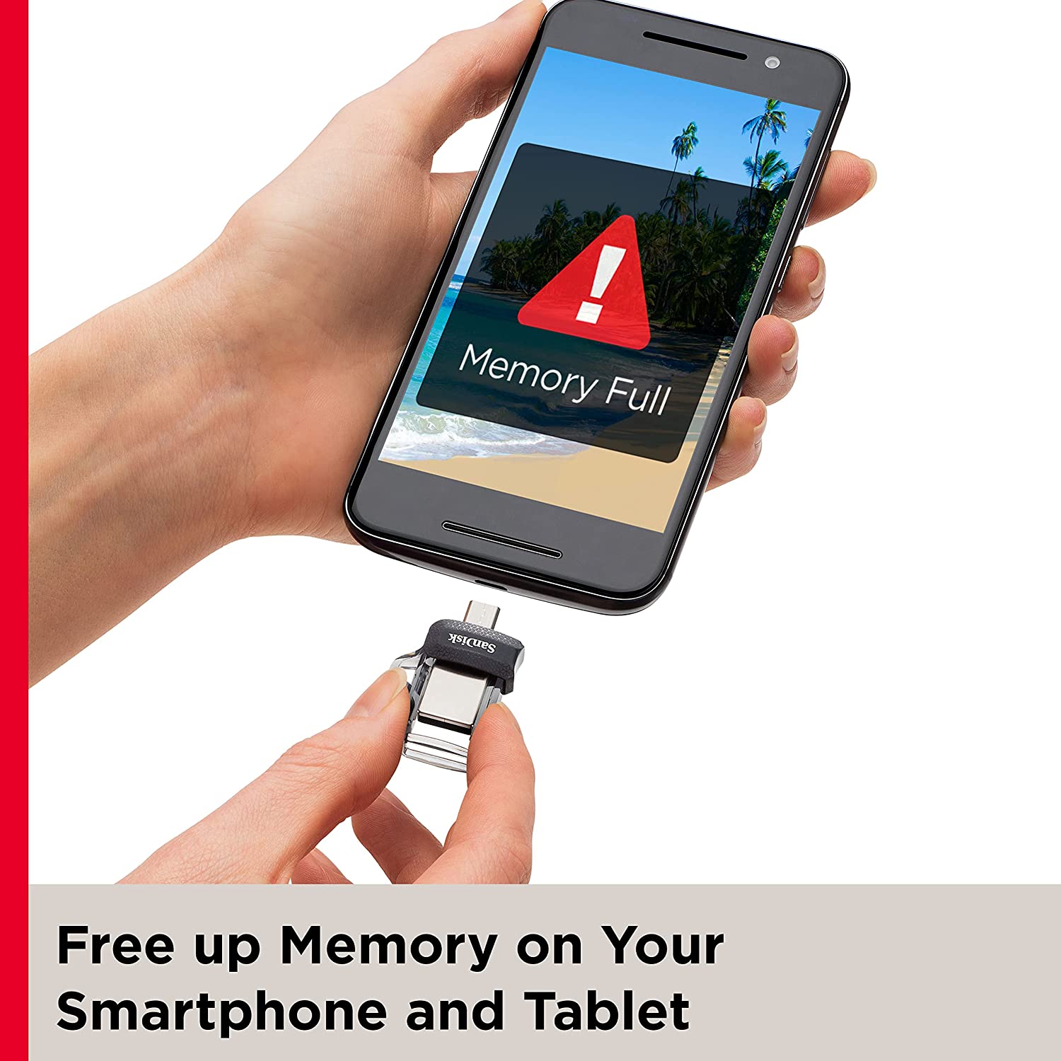 SANDISK 128GB ULTRA DUAL DRIVE M3.0 FOR ANDROID DEVICES AND COMPUTERS | MICROUSB | USB 3.0 | SDDD3-128G-G46 FLASH DRIVE-FLASH DRIVE-Makotek Computers