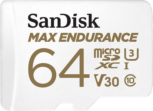 SANDISK MAX ENDURANCE MSDXC,64G,SDSQQVR-064G-GN6IA MEMORY CARD-SD CARD-Makotek Computers