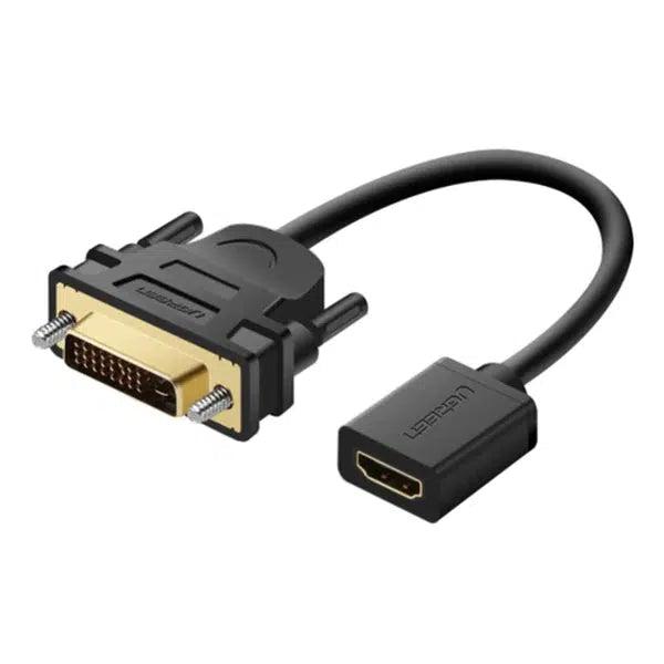 UGREEN (20118) DVI MALE TO HDMI FEMALE ADAPTER-ADAPTER-Makotek Computers