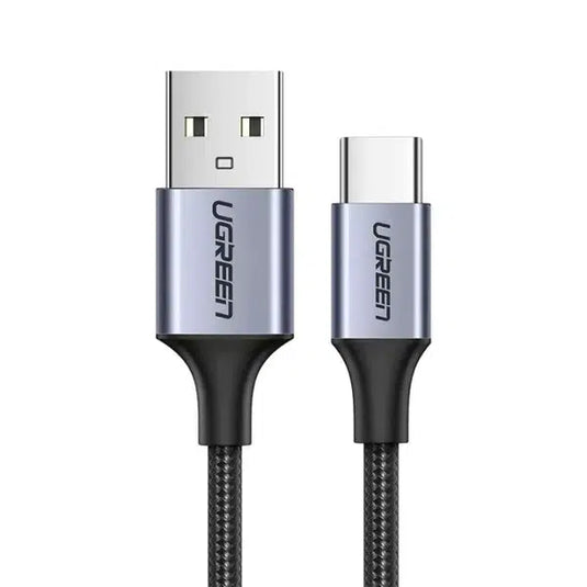 UGREEN USB-C MALE TO USB-A 2.0 MALE | 0.5M | US288/60125 | BLACK | CABLE-CABLE-Makotek Computers